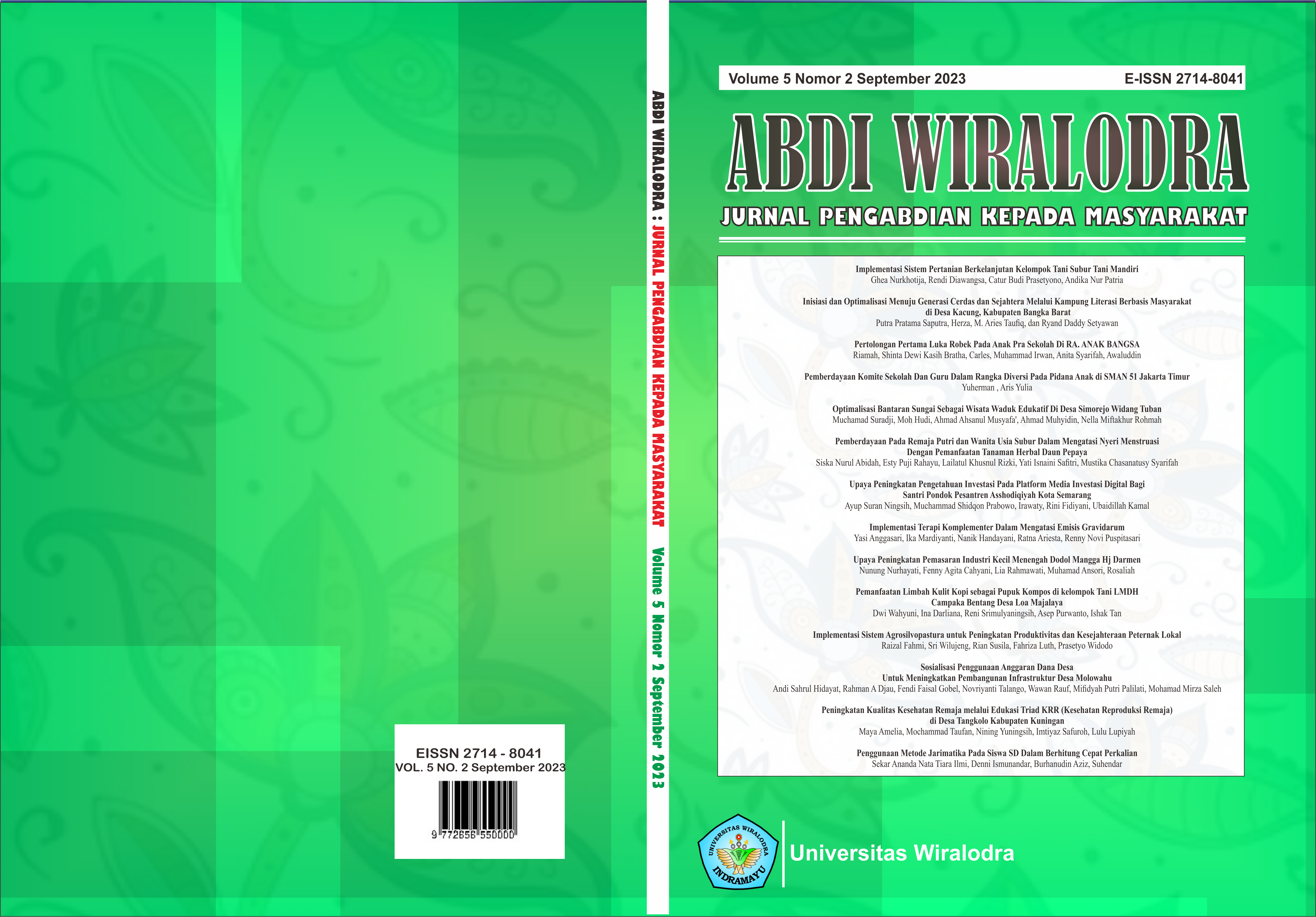 					View Vol. 5 No. 2 (2023): Abdi Wiralodra
				